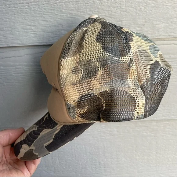 Vintage Ducks Unlimited Hunting Camo Hat Cap - Picture 8 of 15